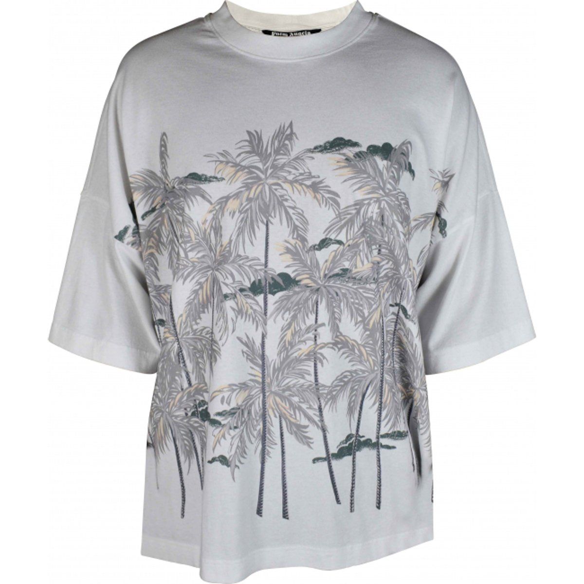 T-Shirt mit Palmen-Print im Oversize-Look