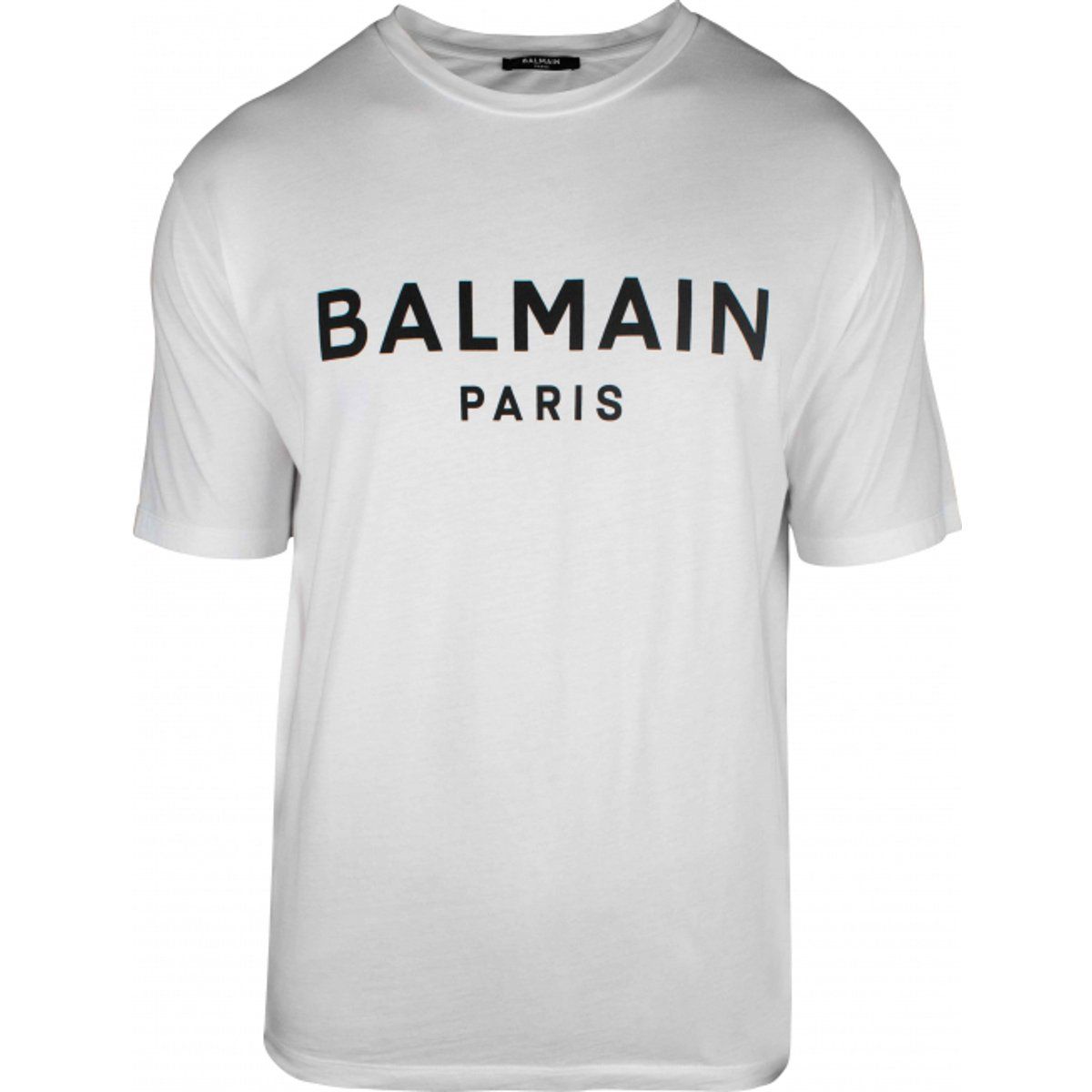 Klassisches Baumwoll-T-Shirt mit Logo-Print