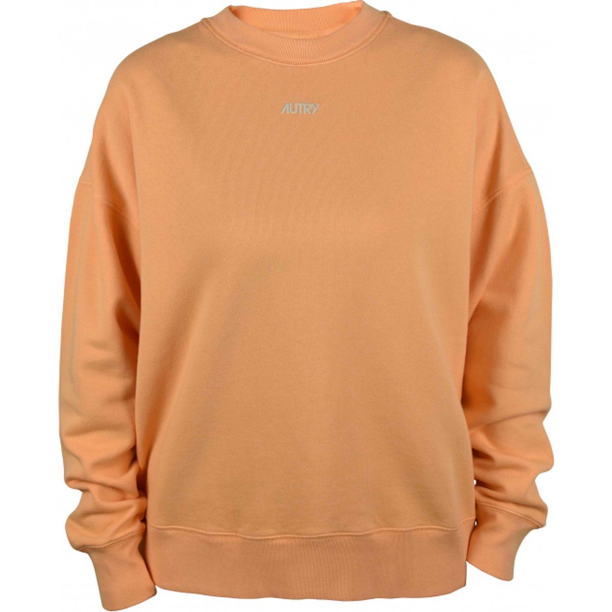 Lässiges Baumwoll-Sweatshirt mit Rundhalsausschnitt