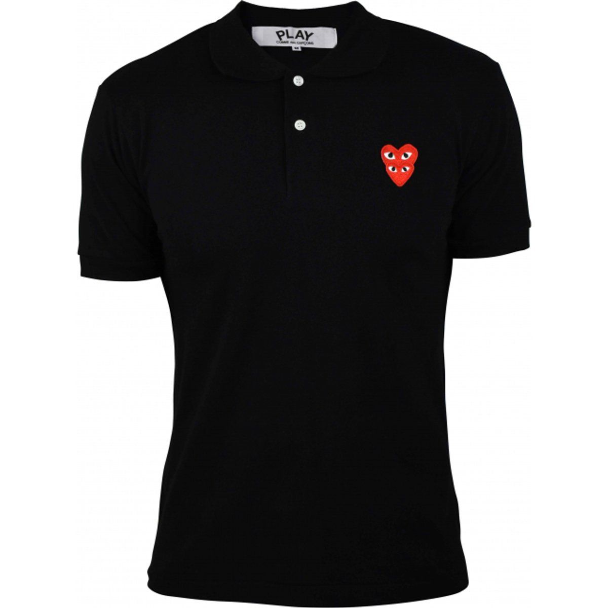 Polohemd aus Baumwoll-Piqué mit Herzlogo