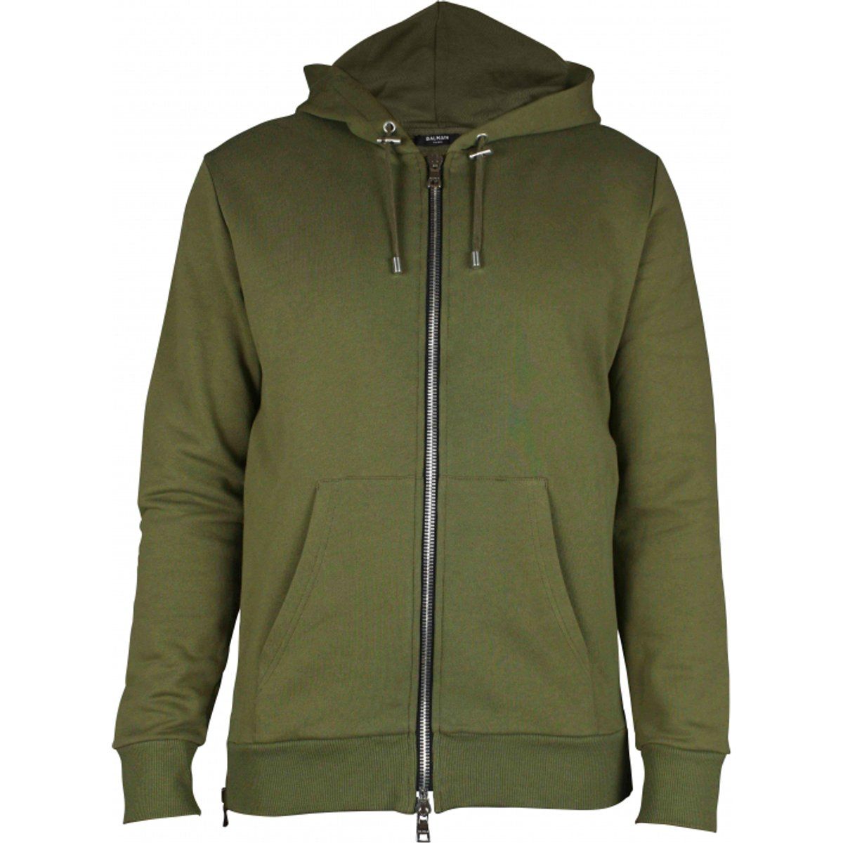 Herren Zip-Up-Kapuzenpullover mit Kordelzug
