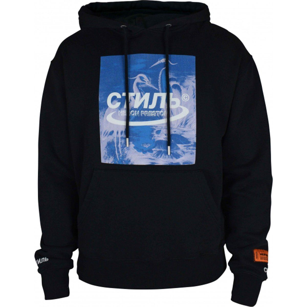 Baumwoll-Hoodie mit Grafikprint