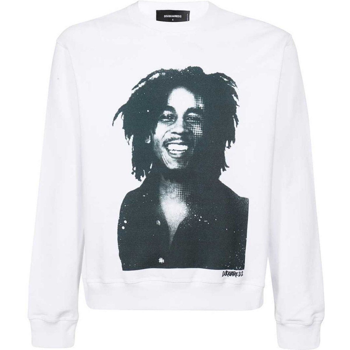 Bob Marley Sweatshirt mit Grafikprint