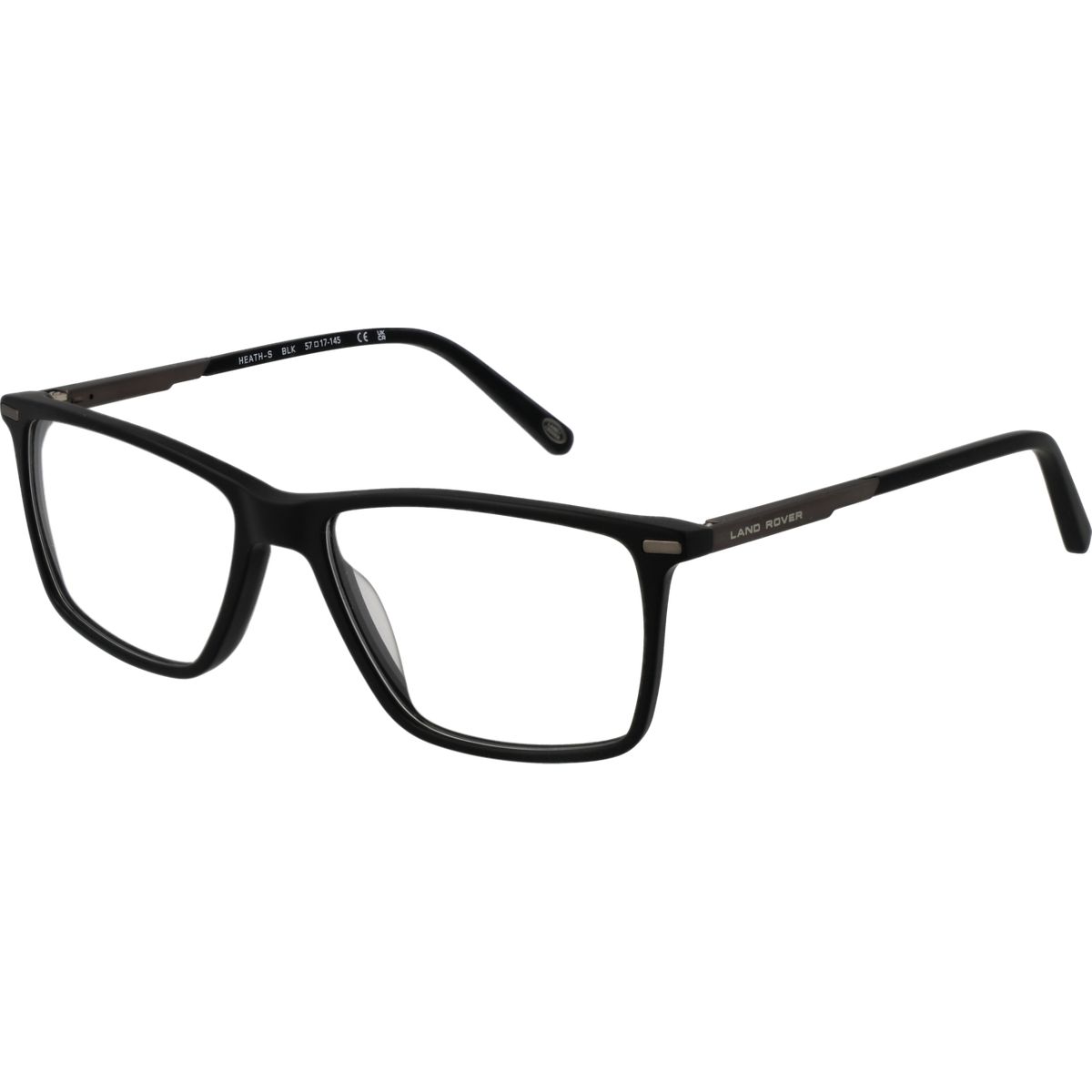 Rechteckige Acetat-Brille mit Vollrand
