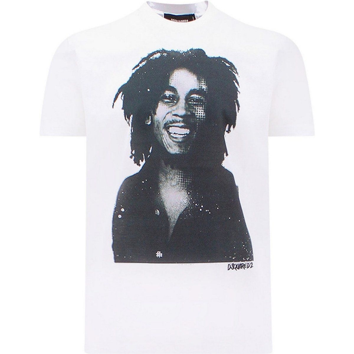Bob Marley T-Shirt mit Grafikprint