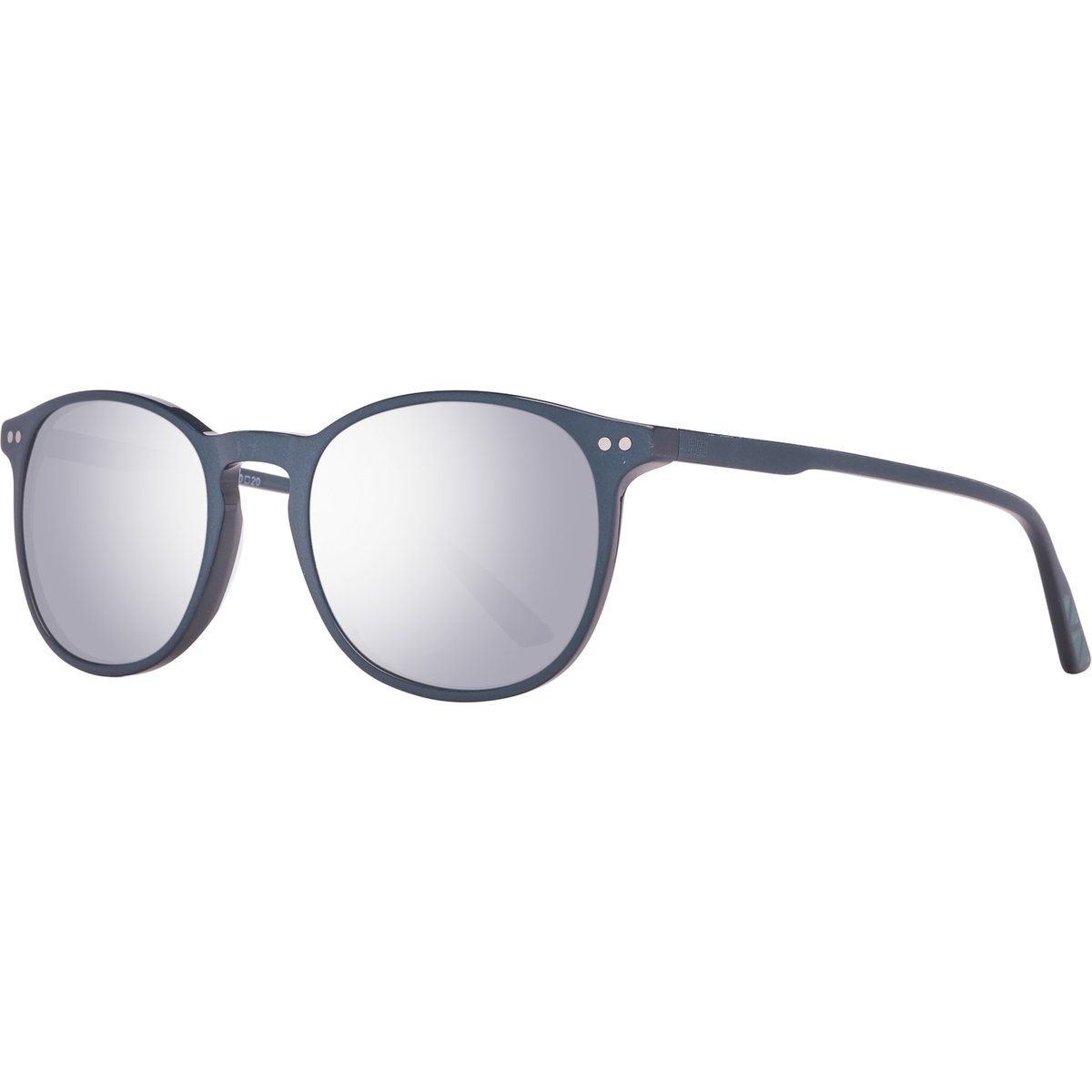 Sonnenbrille mit runden Gläsern und Spiegelglas