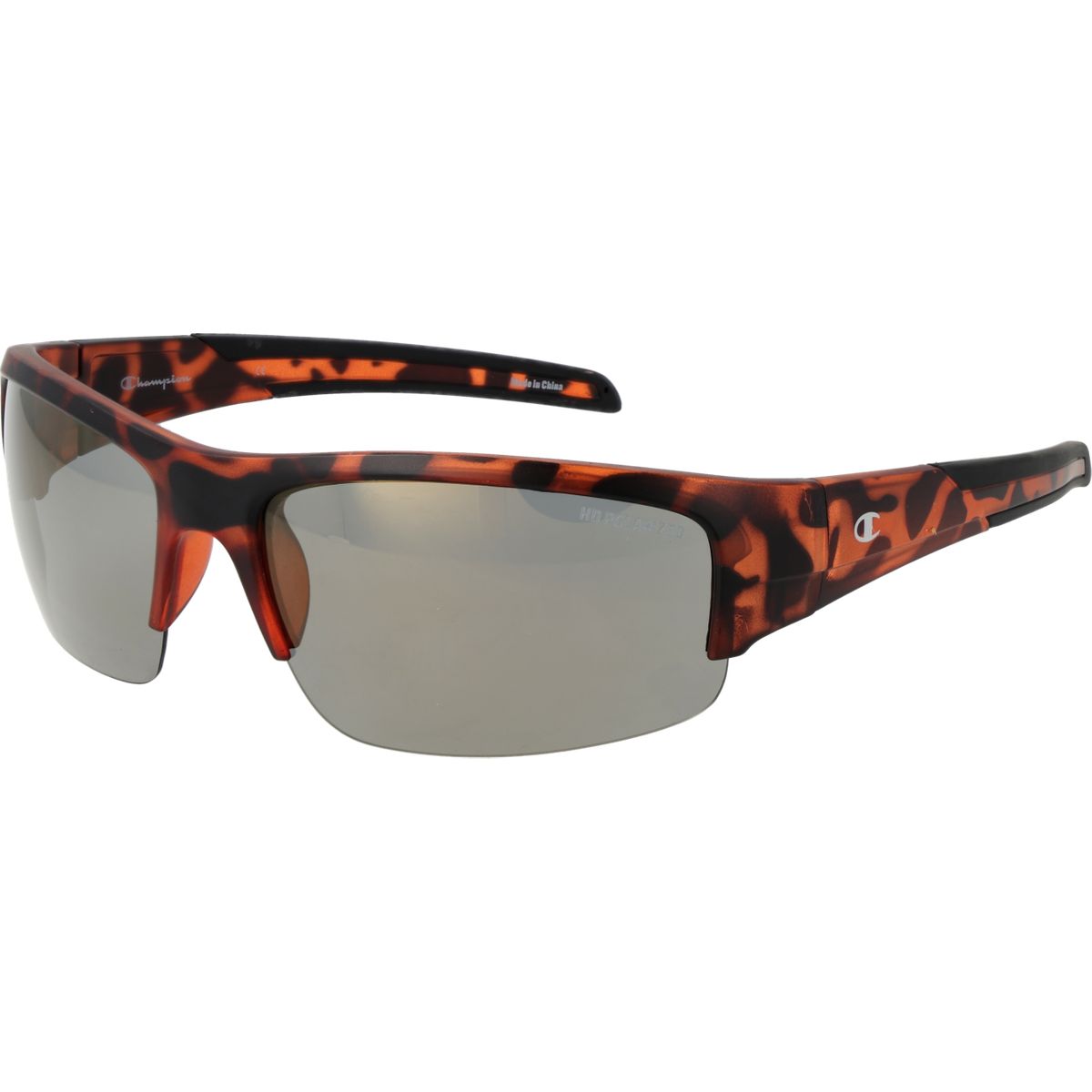 Sportliche polarisierte Halbrand-Sonnenbrille