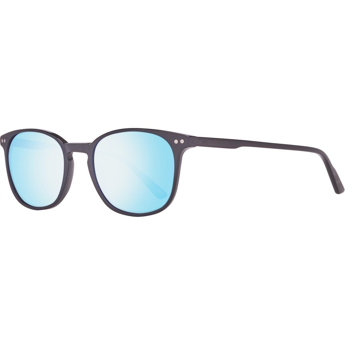 Sonnenbrille mit runden Gläsern, blaue Gläser