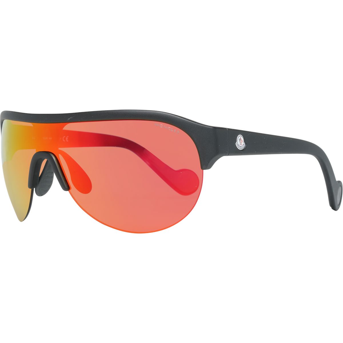 Unisex Sonnenbrille im Shield-Stil
