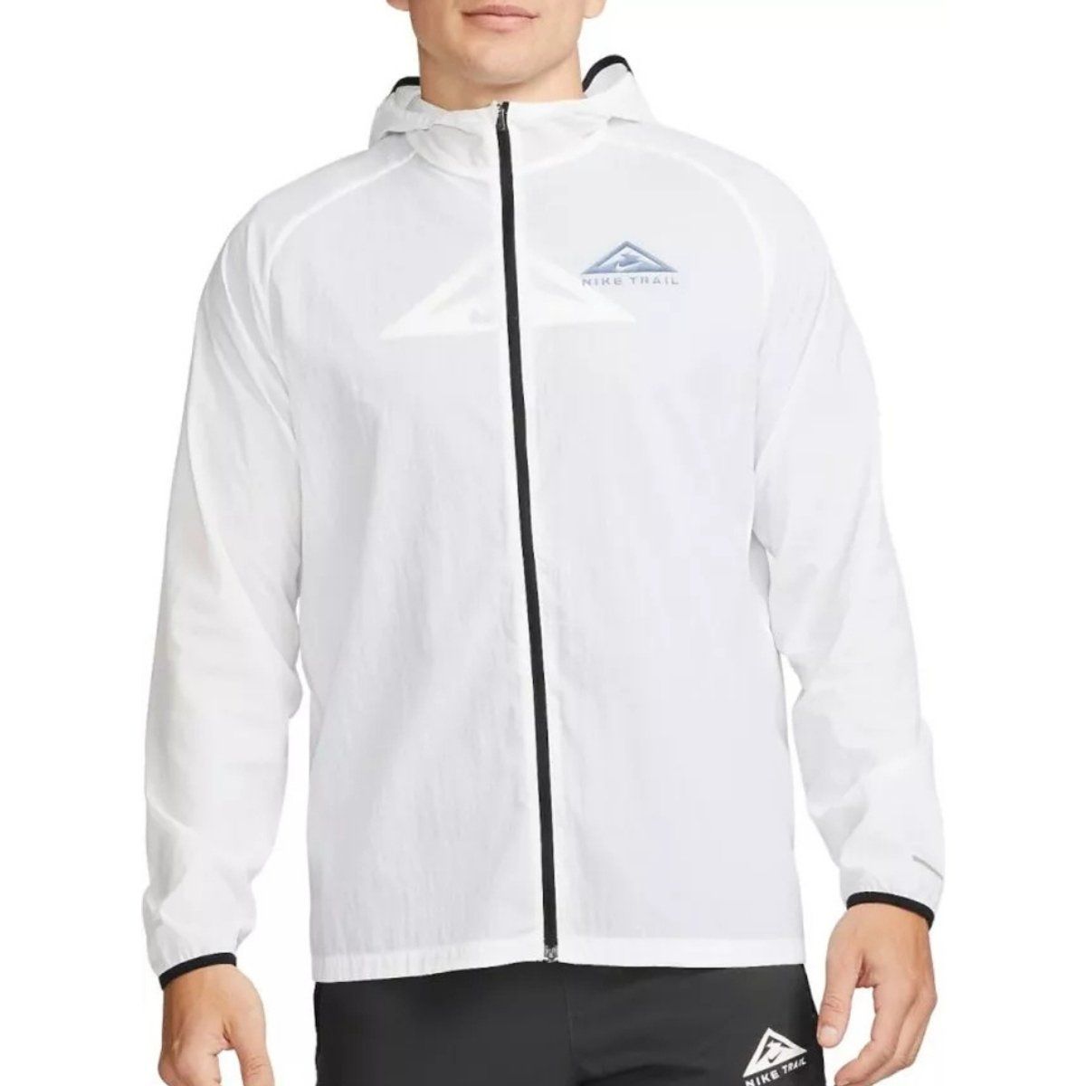 Leichte Trailrunning-Jacke mit Kapuze