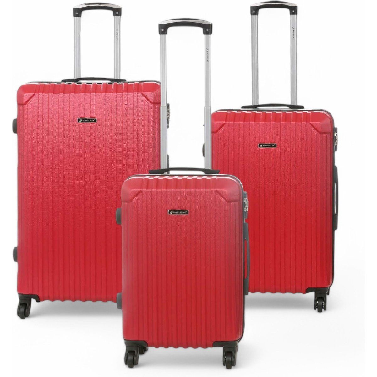 Roter ABS Hartschalenkoffer