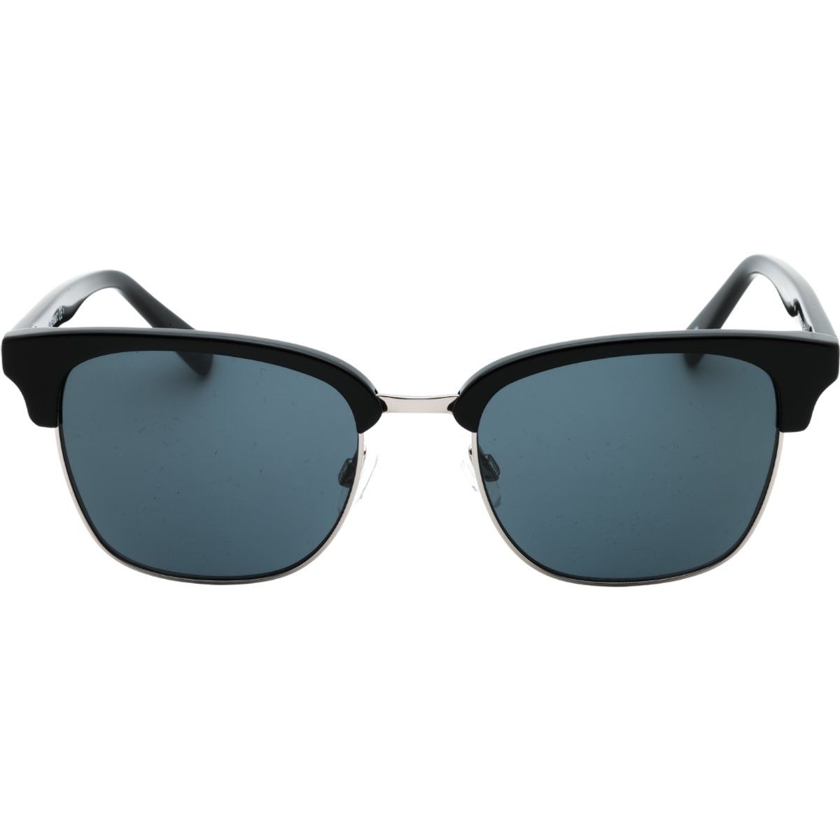Sonnenbrille im Clubmaster-Stil mit grauen Gläsern