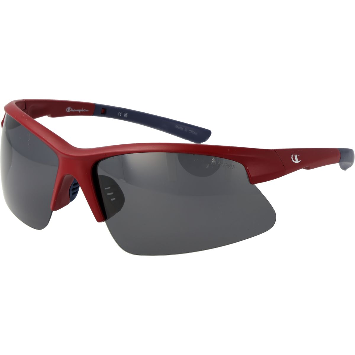 Sportliche rote Vollrand Sonnenbrille