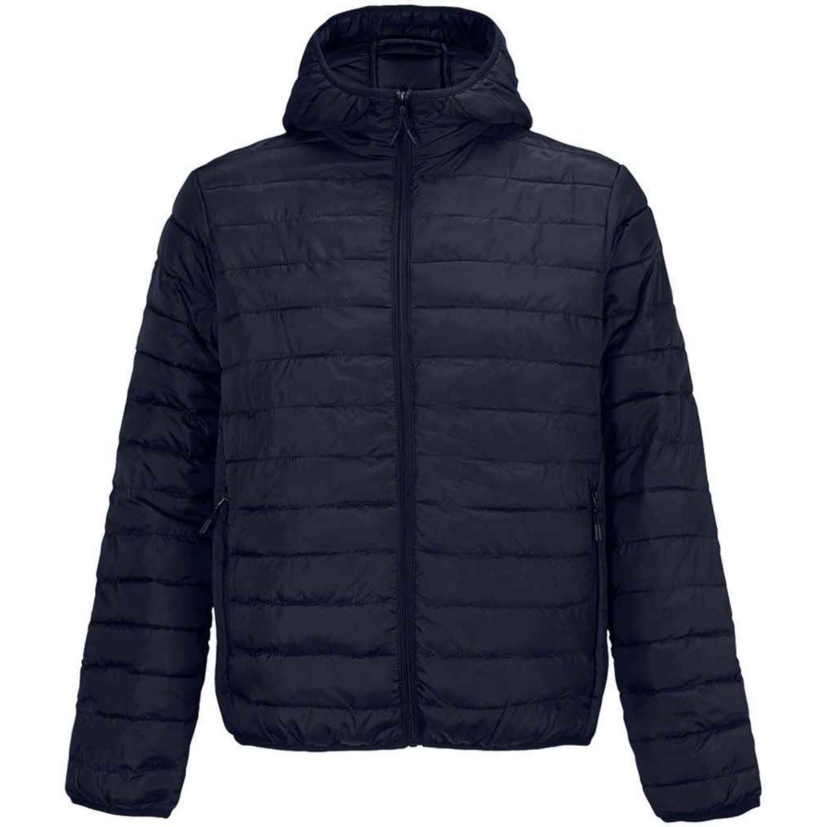 Leichte Herren Steppjacke mit Kapuze