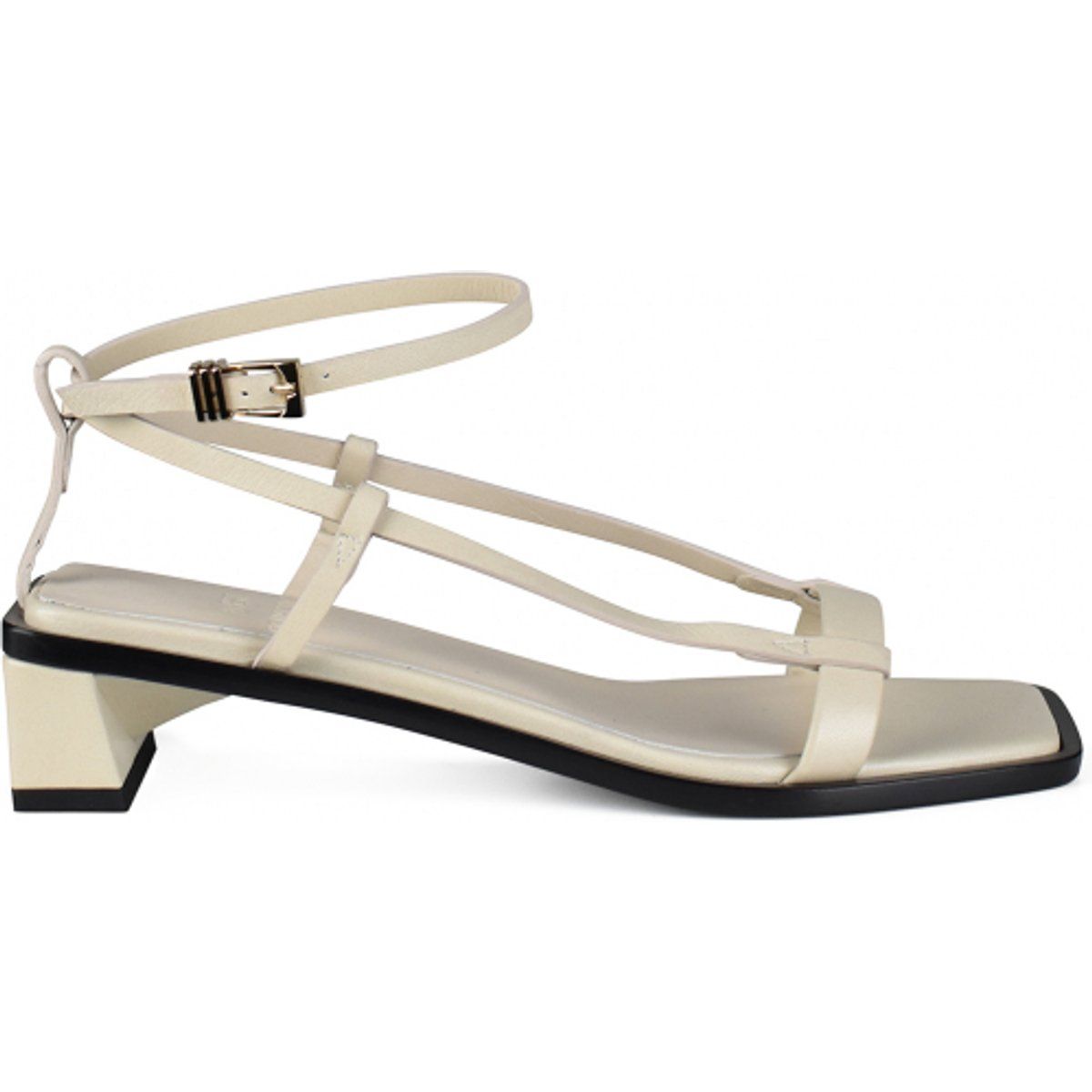 Minimalistische Riemchensandalen mit Absatz