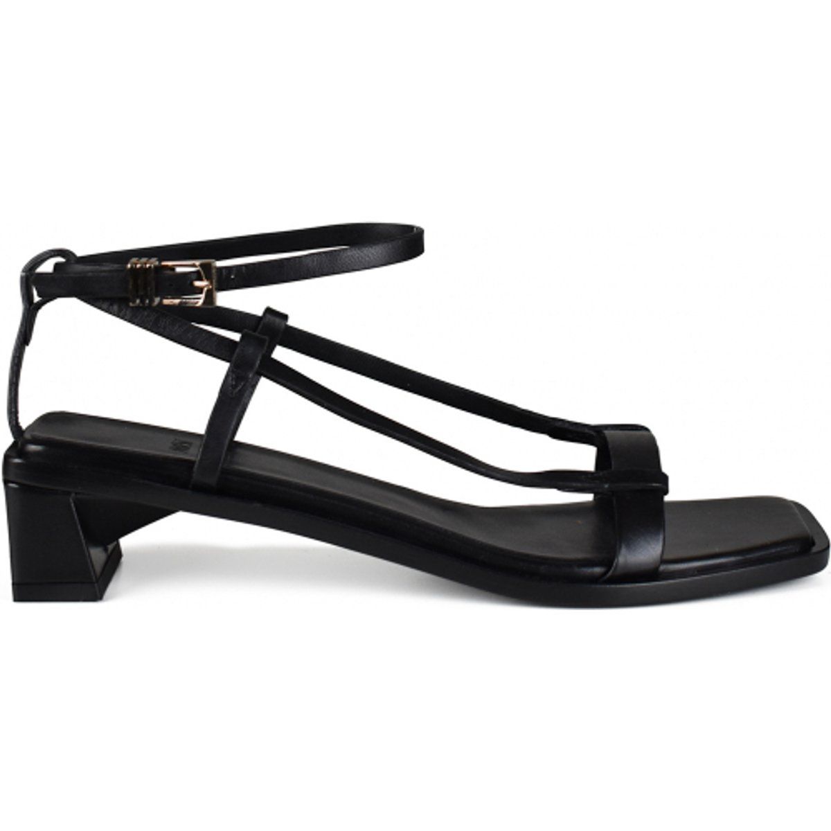 Minimalistische Riemchensandalen mit Knöchelriemen