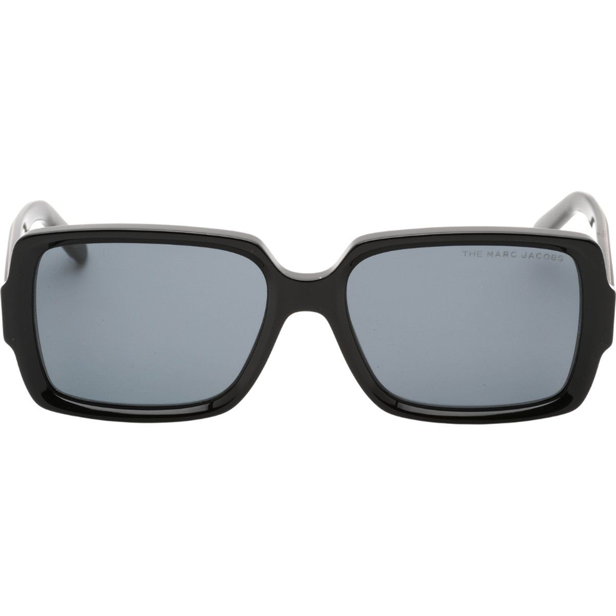 Quadratische Sonnenbrille mit grauen Gläsern