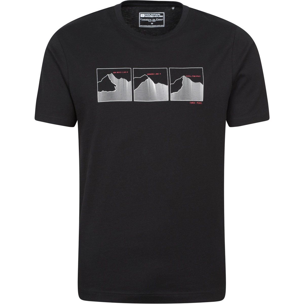 T-Shirt aus Bio-Baumwolle mit Grafikprint