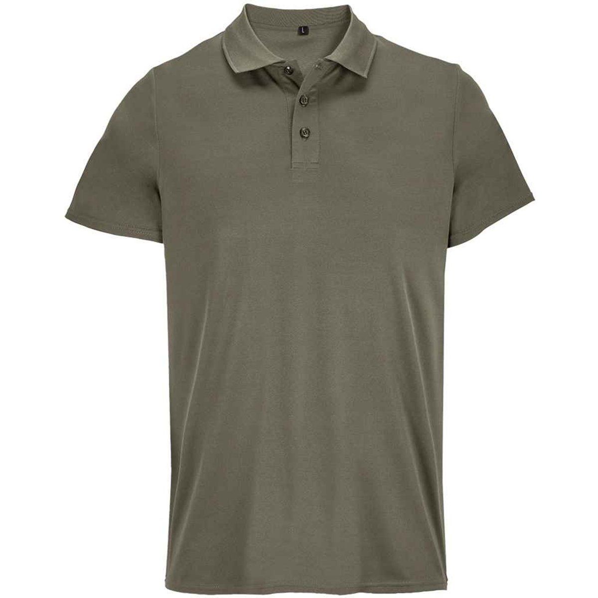 Klassisches Piqué-Poloshirt aus Recyclingmaterial