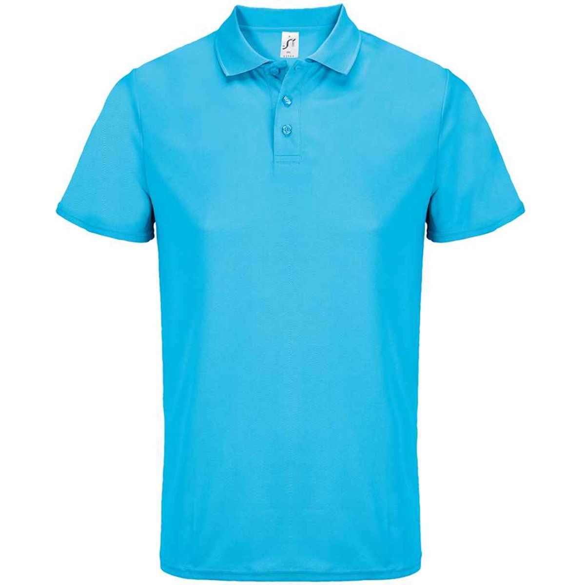 Klassisches Piqué-Poloshirt aus Recyclingmaterial