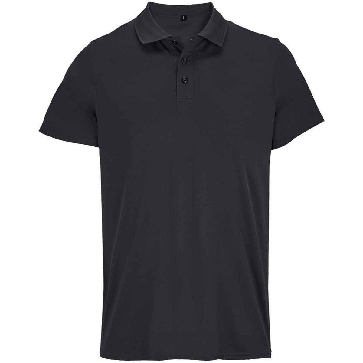 Klassisches Uni-Piqué-Poloshirt