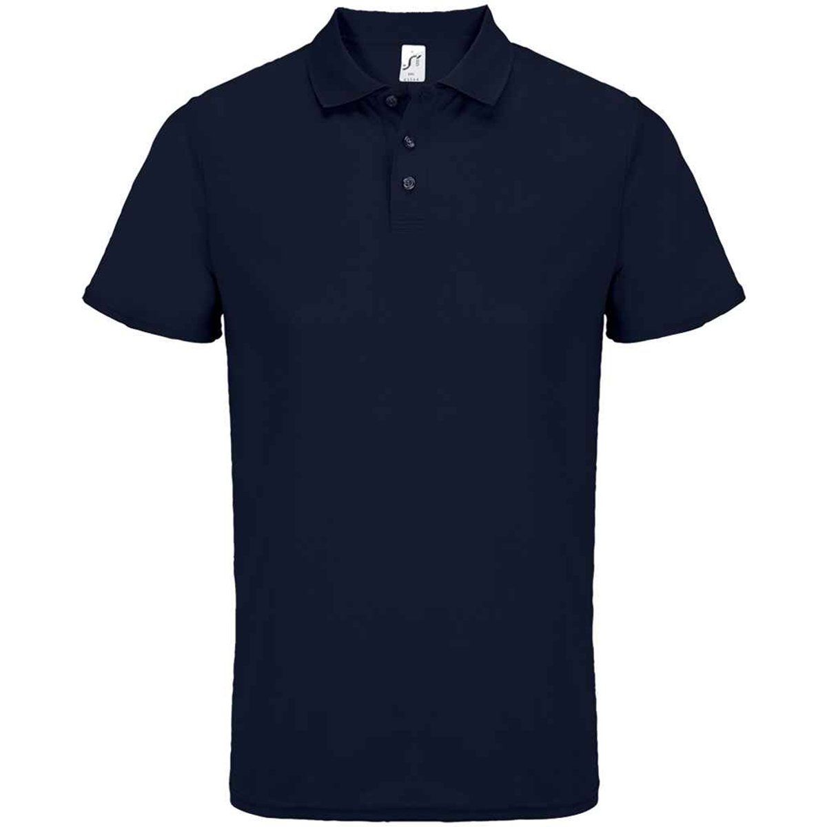Klassisches Piqué-Poloshirt aus Recyclingmaterial