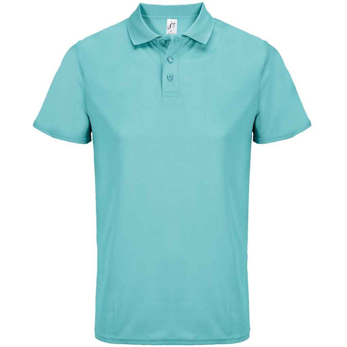 Unisex Polohemd aus recyceltem Polyester-Piqué