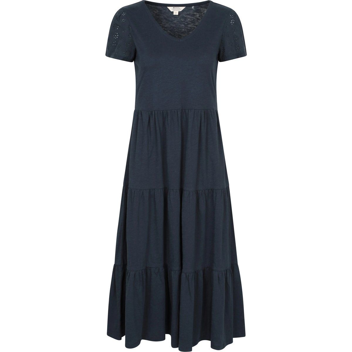 Mountain Warehouse - "Malaga" Kleid für Damen Broderie-Ärmel (Marineblau)