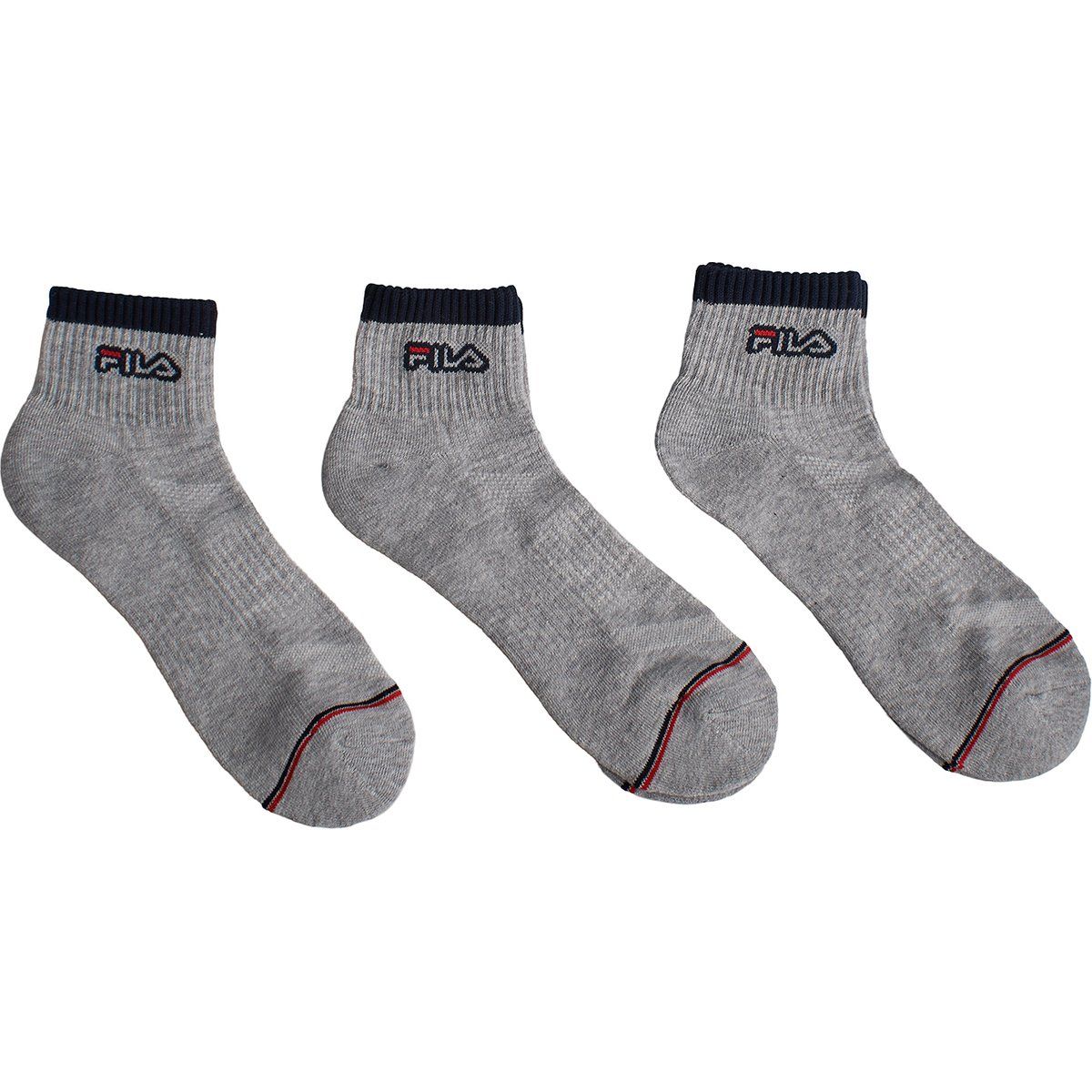 Unisex Viertelsocken 3er-Pack