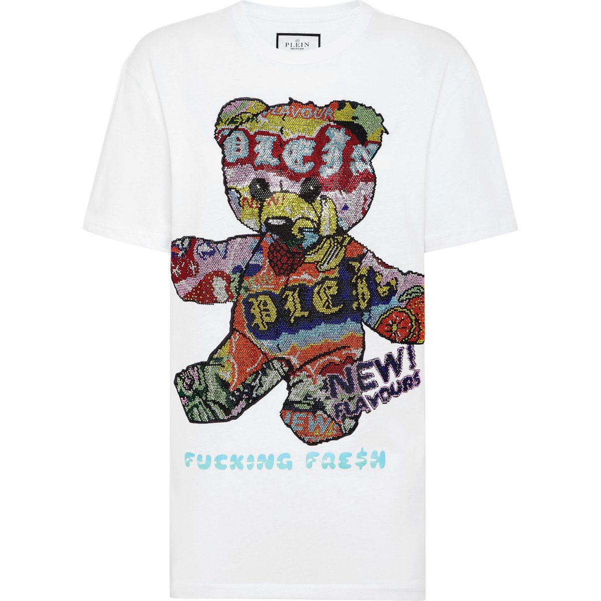 Oversized T-Shirt mit Grafik-Teddybär