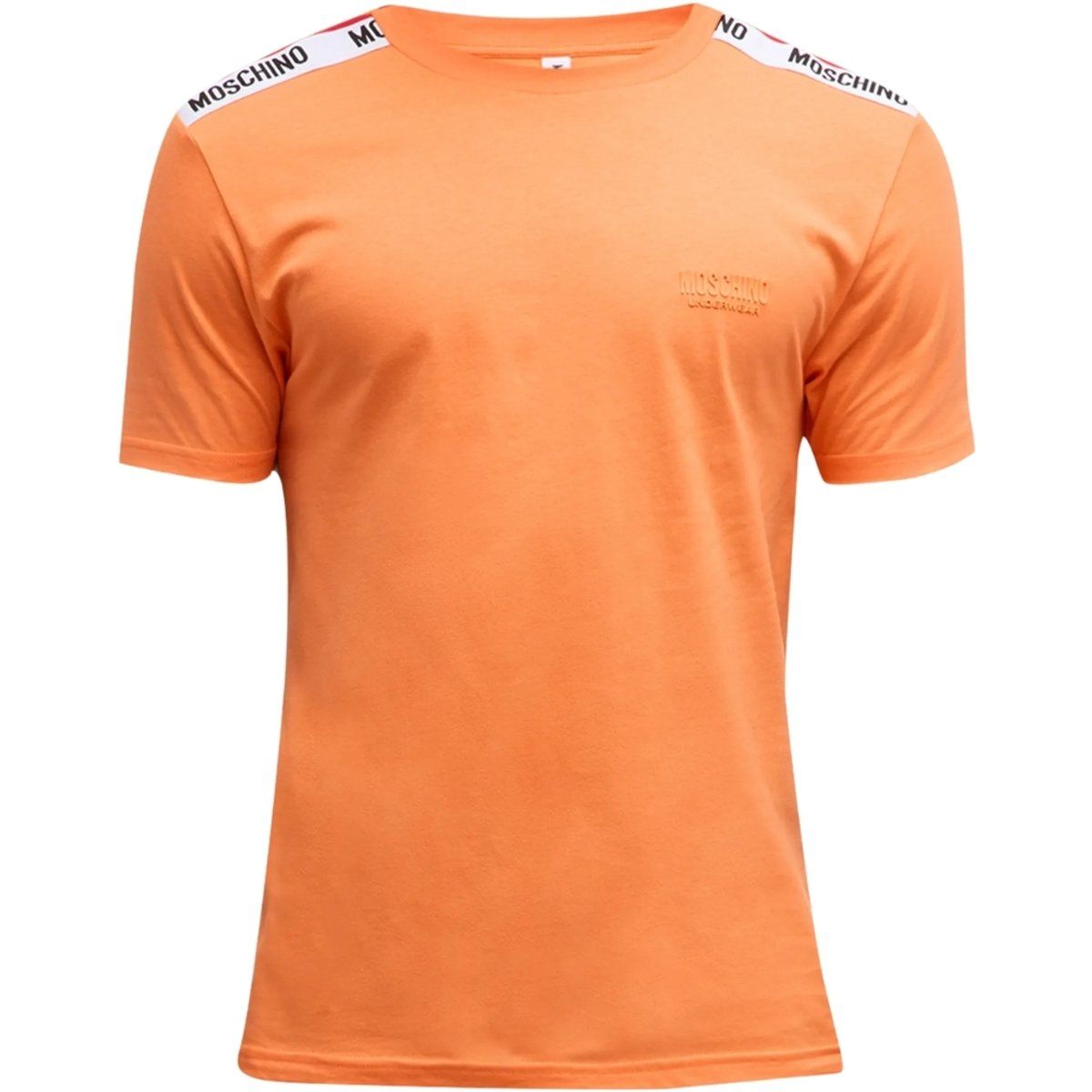 T-Shirt mit Rundhalsausschnitt und Schulterband