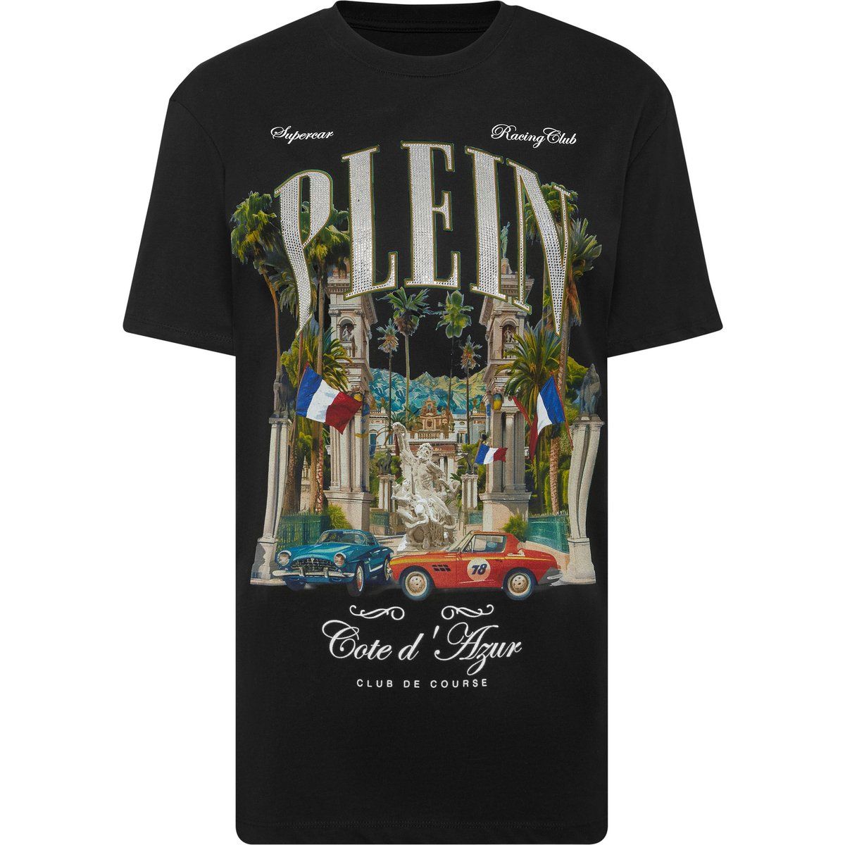 Grafisches Racing Club Baumwoll T-Shirt
