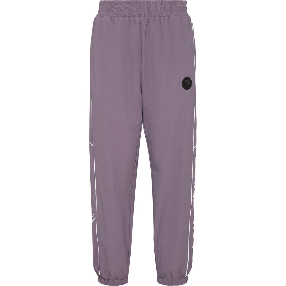 Nylon-Jogginghose mit Logo-Patch
