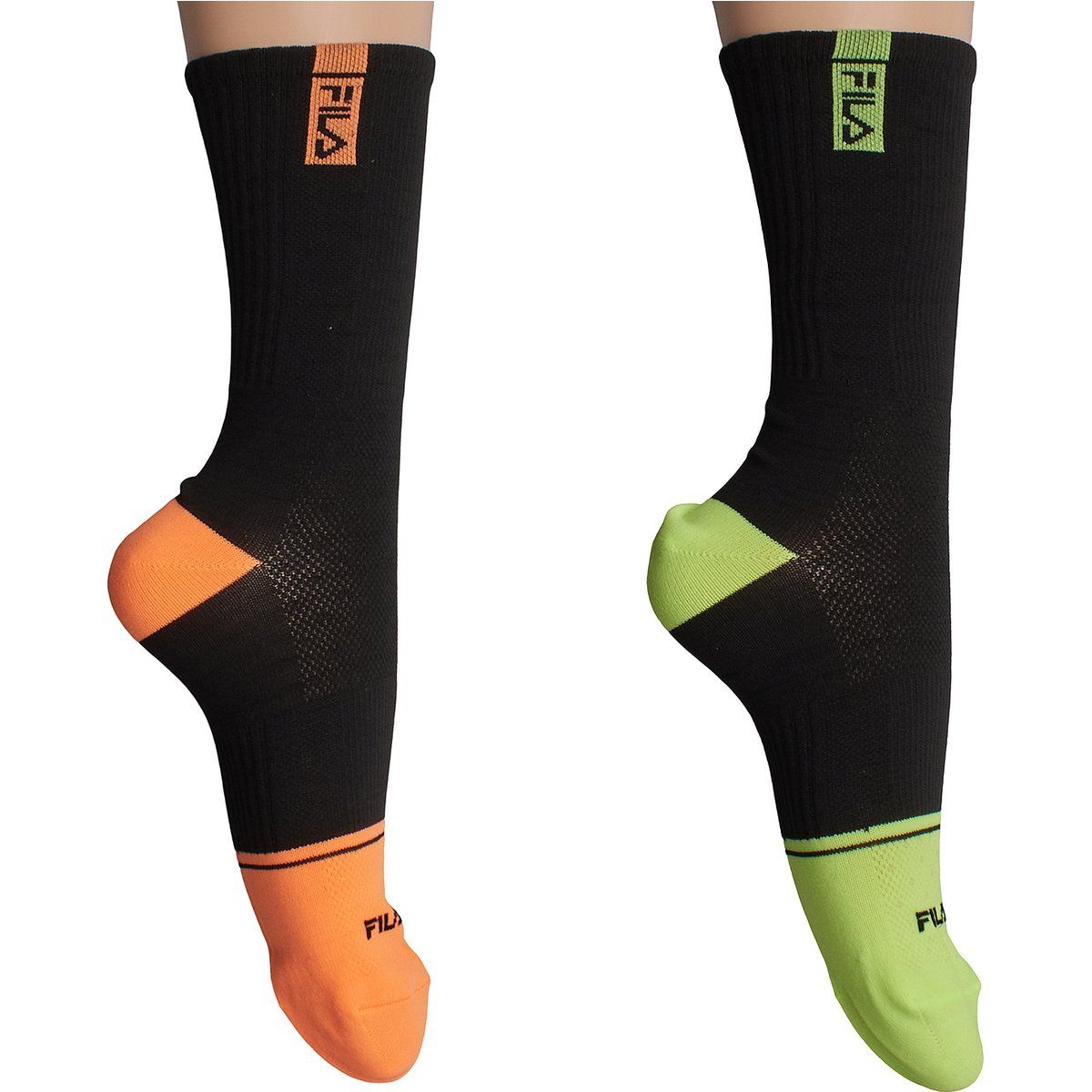Fila Unisex Fahrradsocken Doppelpack