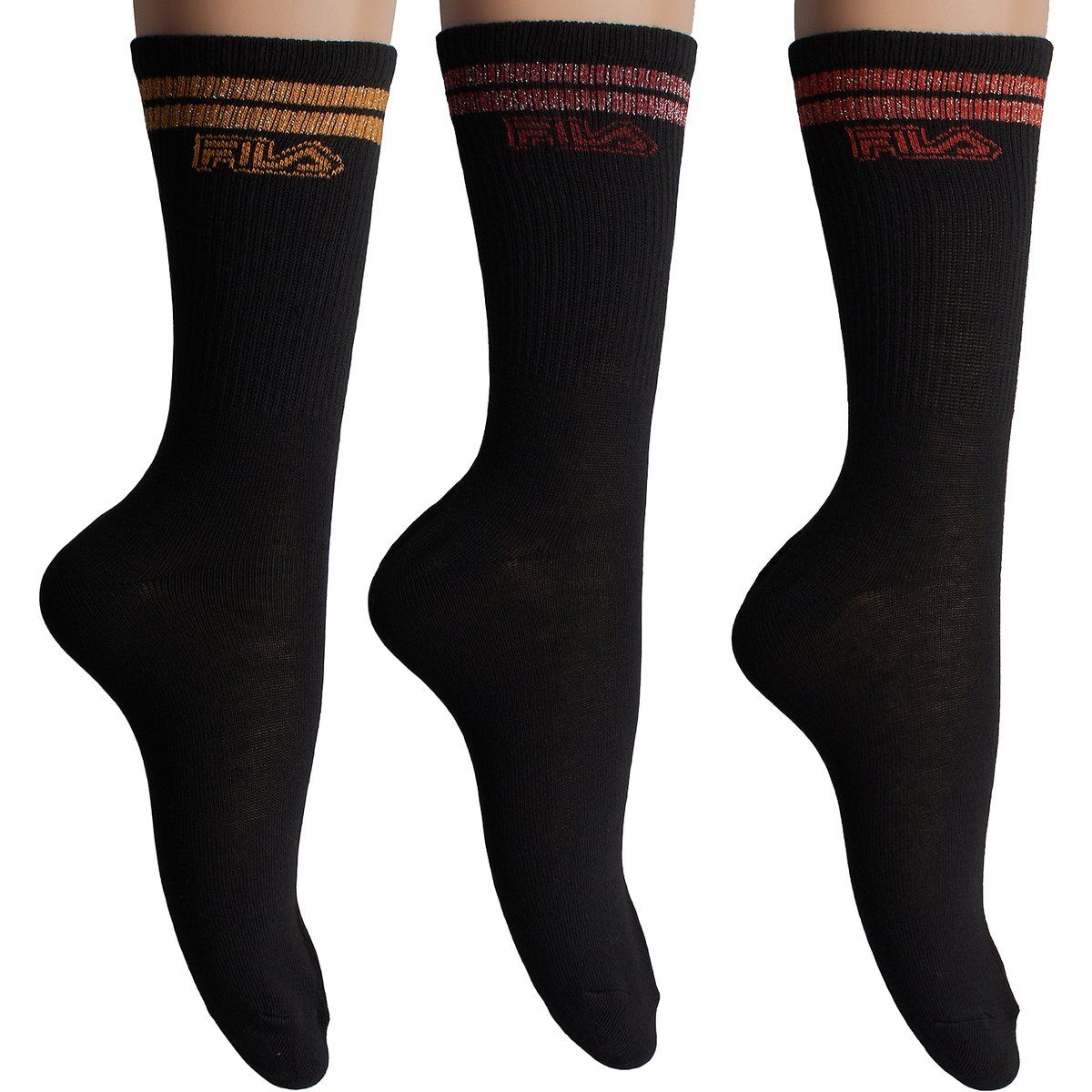 Fila Damen Baumwollmischung Socken