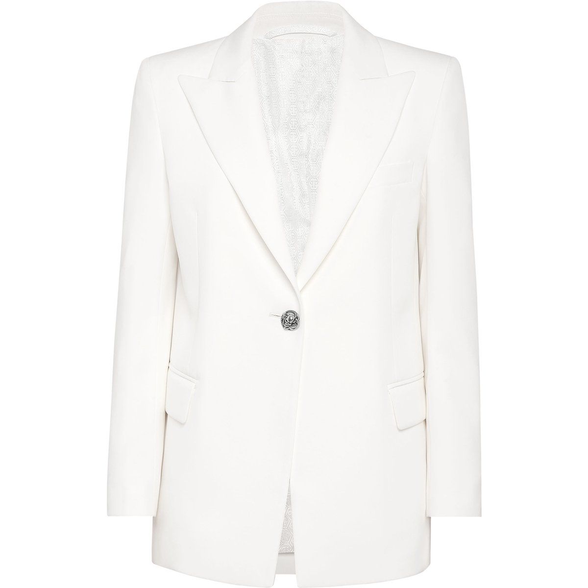 Strukturierter Cady Ein-Knopf-Blazer