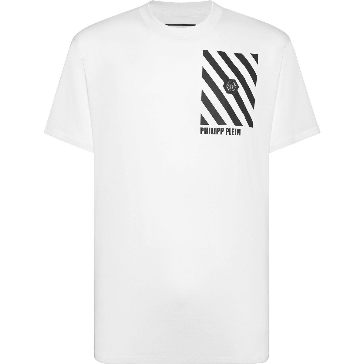 Modernes Baumwoll-T-Shirt mit Grafikprint