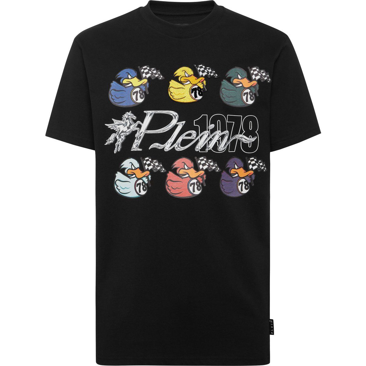 T-Shirt mit Grafik-Enten-Print