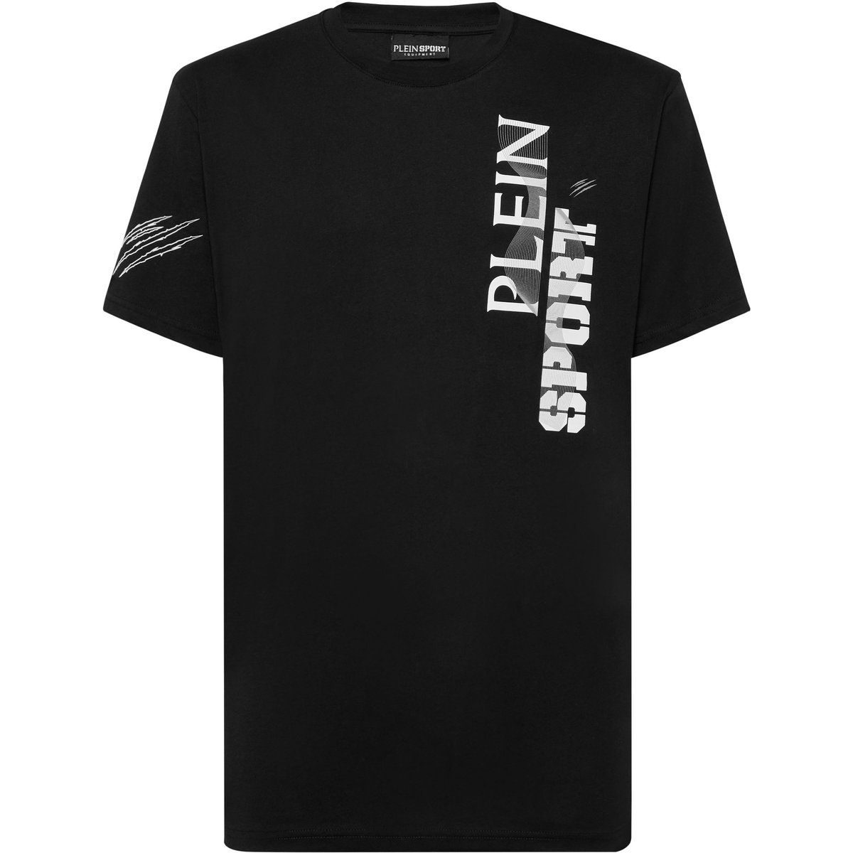 Grafik-T-Shirt mit vertikalem Logo