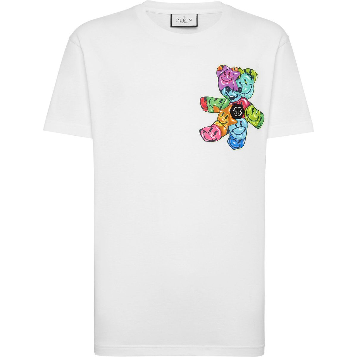 T-Shirt mit Smile Teddybär Grafik