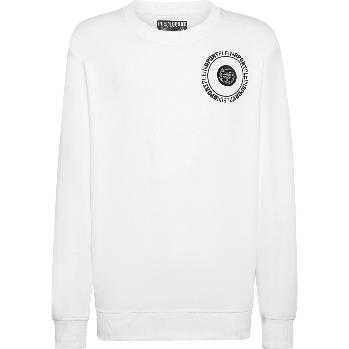 Crewneck-Sweatshirt mit Carbon-Tiger-Logo