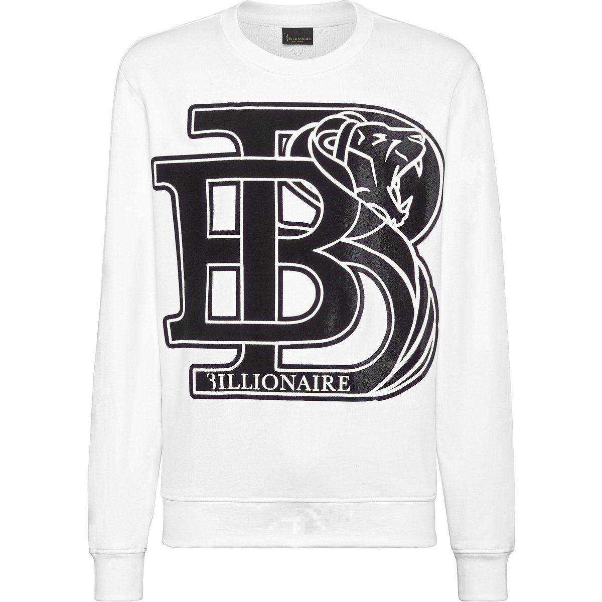Baumwollfleece-Sweatshirt mit Grafikprint