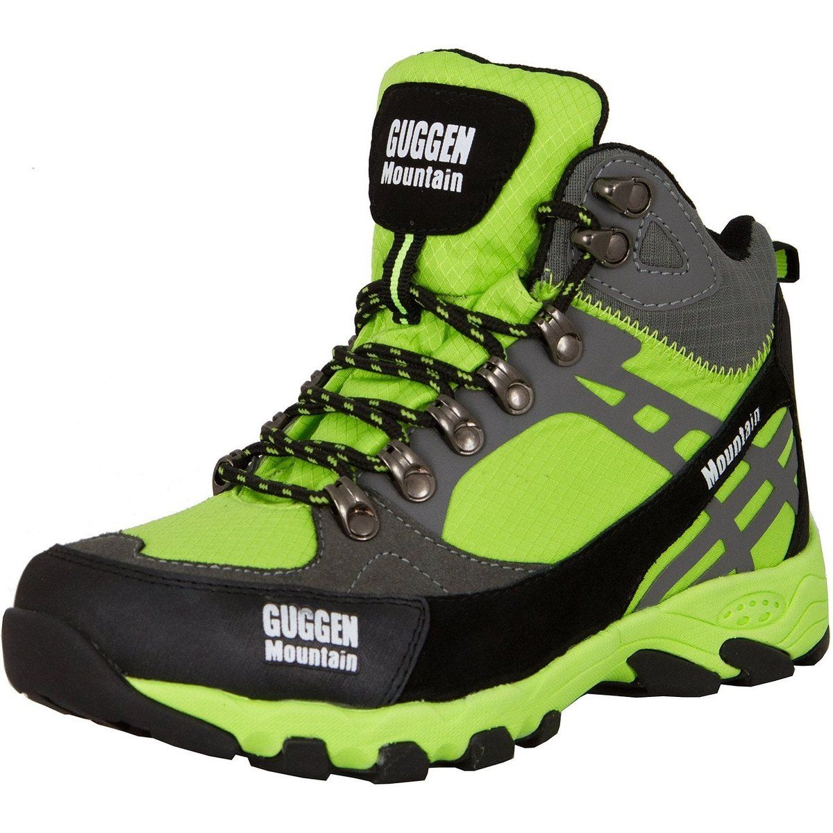 Grüne Wanderstiefel für Damen