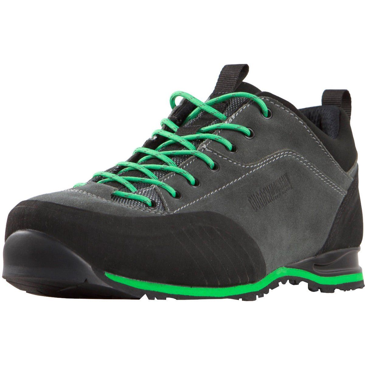 Herren Wander Trekking Schuhe Grüne Akzente