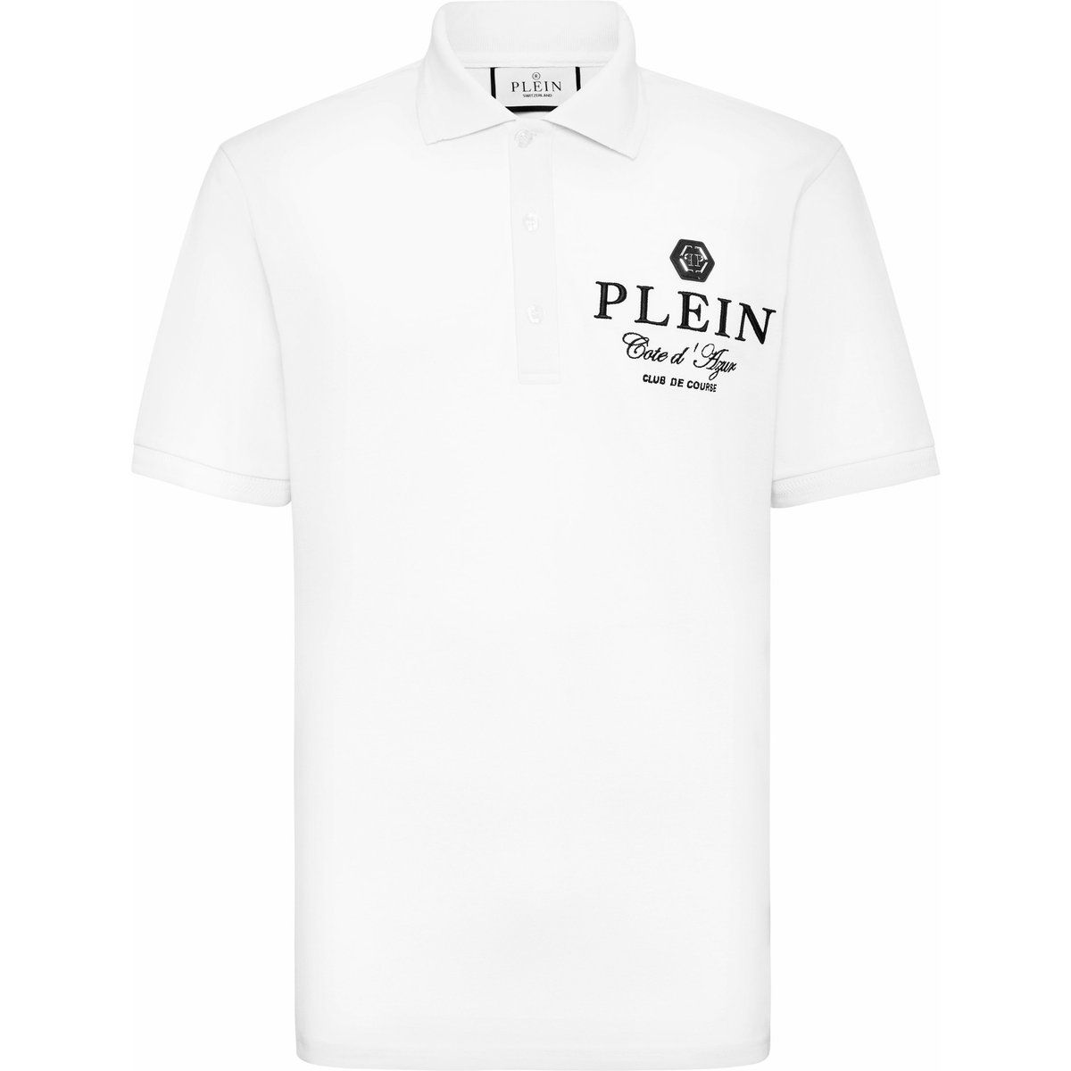 Klassisches kurzärmeliges Baumwoll-Piqué-Poloshirt
