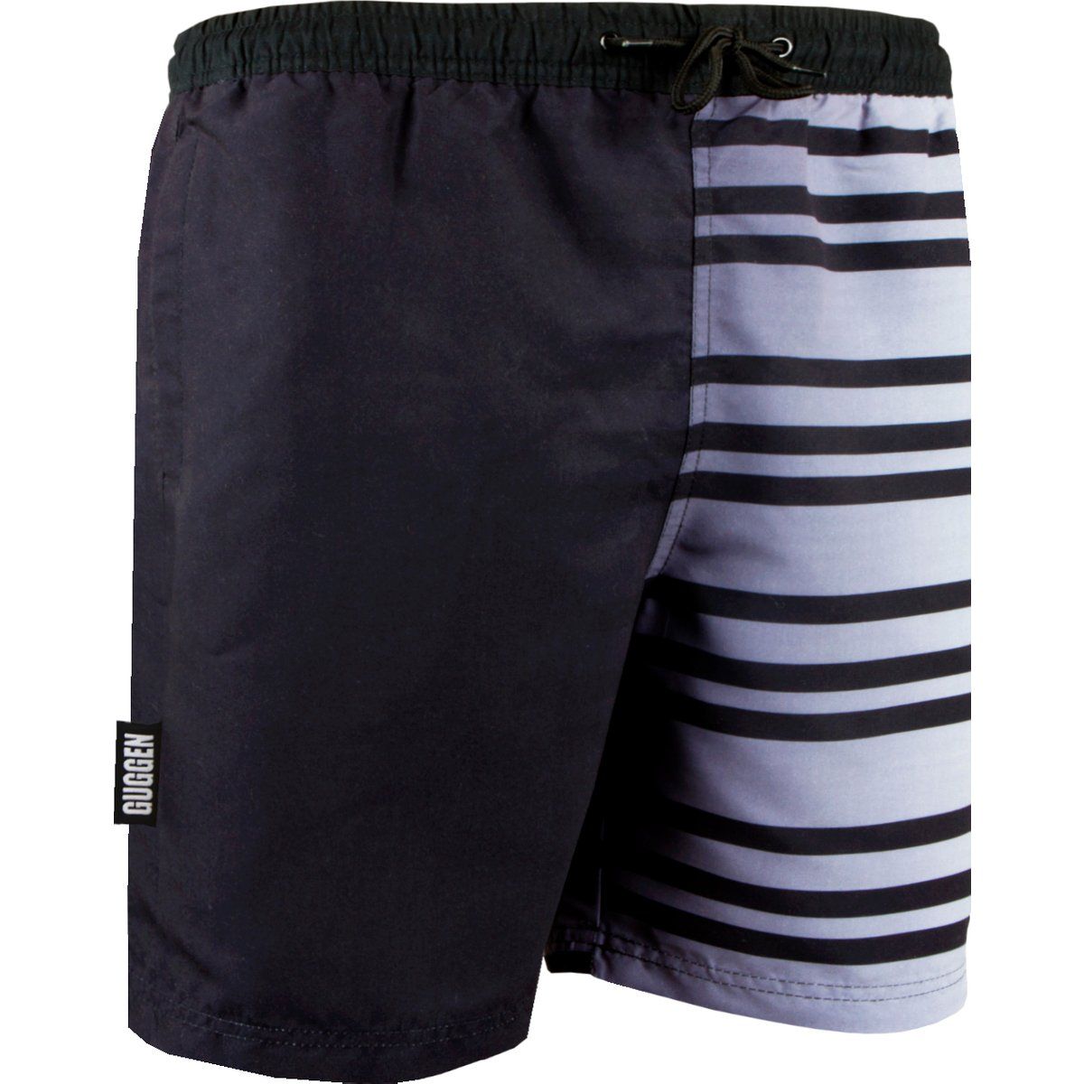 Herren Badehose mit Streifenmuster
