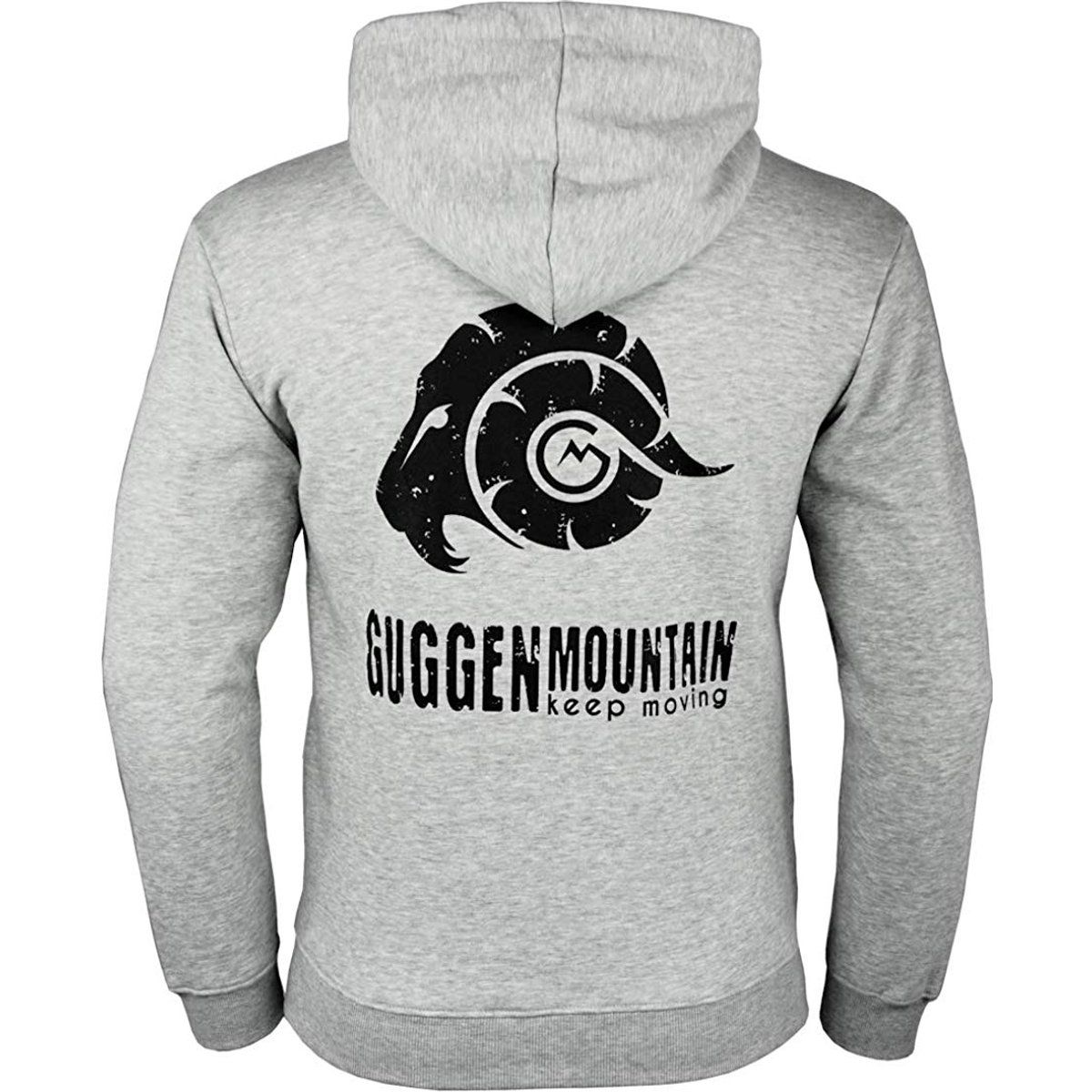 Herren Kapuzenpullover mit Reißverschluss und Logo