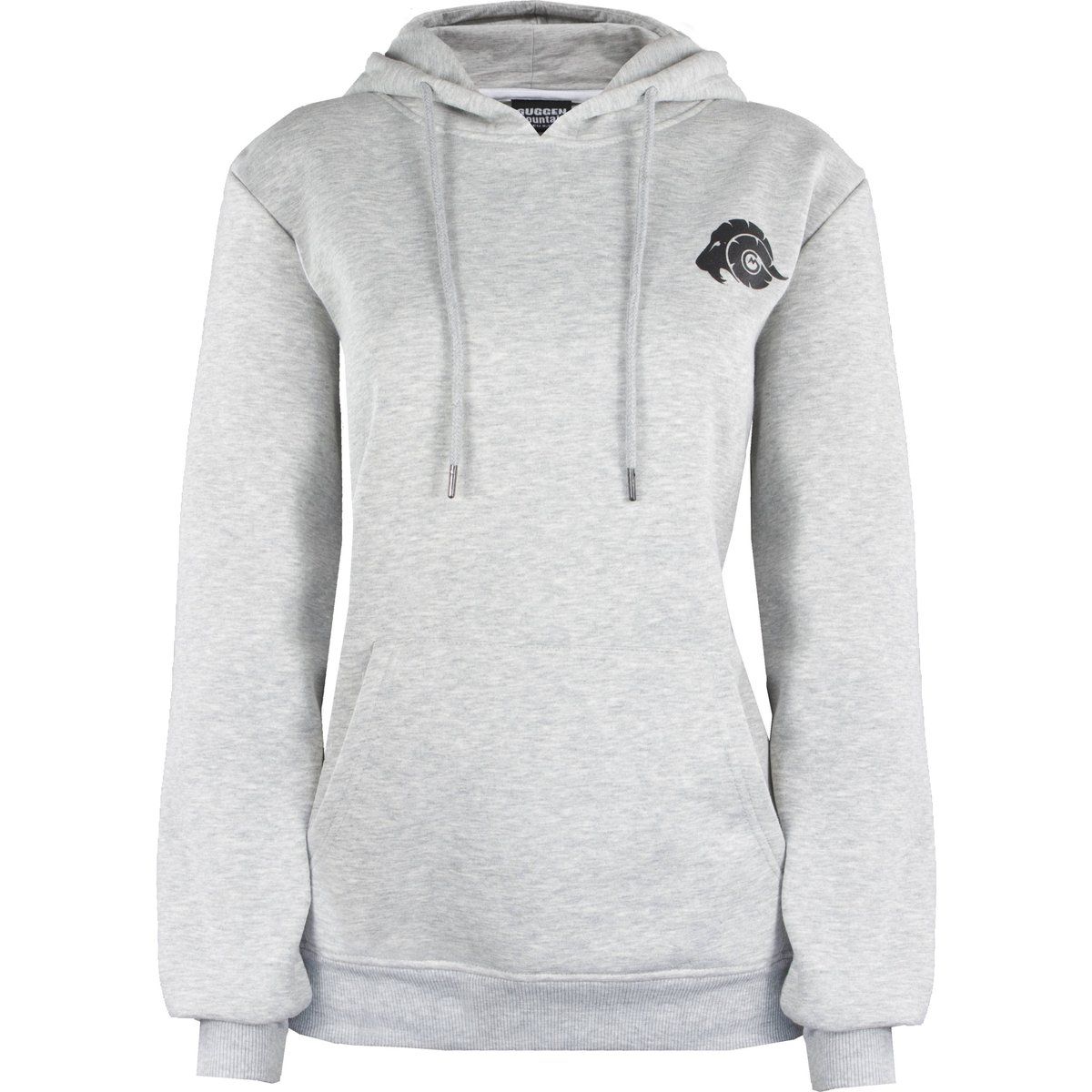 Damen Fleece-Pullover Hoodie Langarm