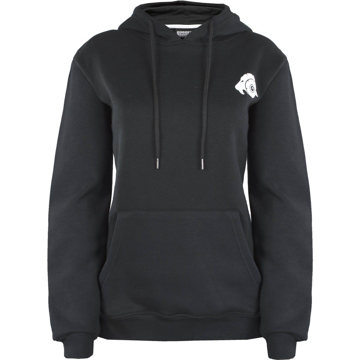 Lässiger Fleece-Pullover Hoodie