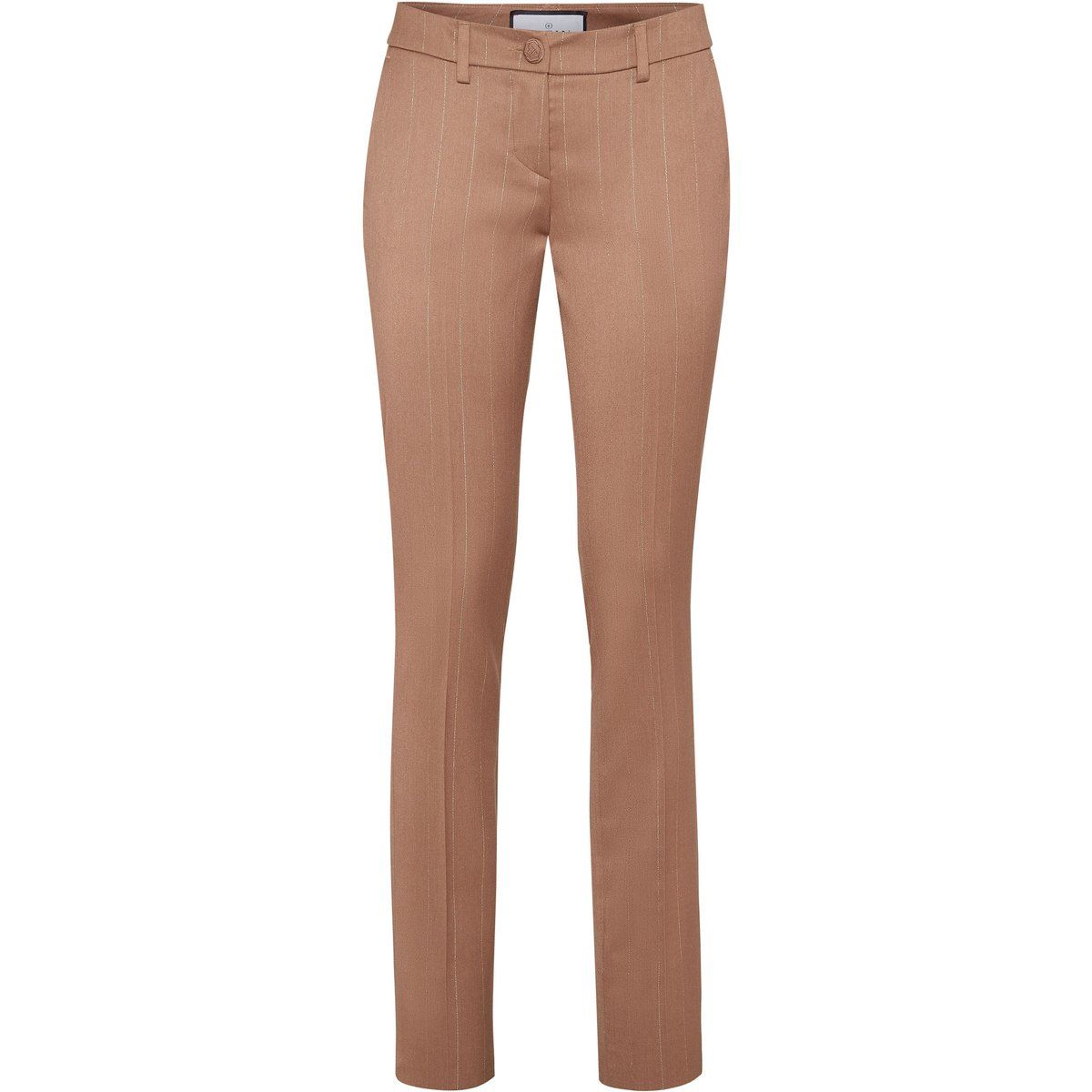 Nadelstreifen Chino Hose mit schmaler Passform